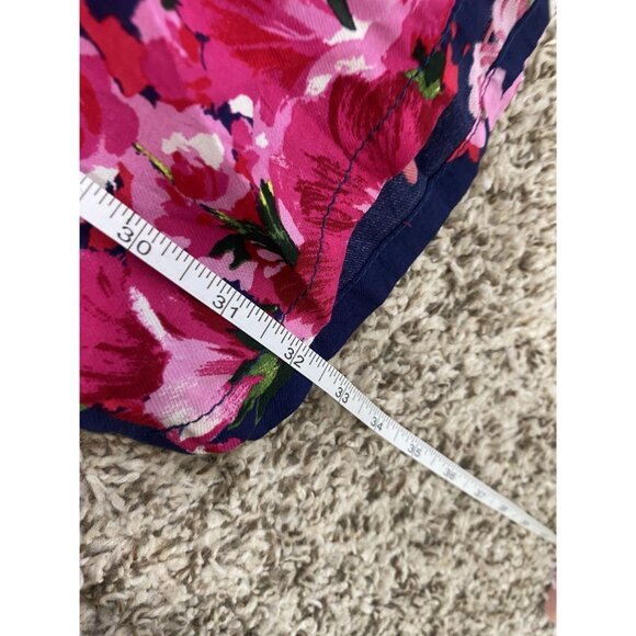 ⭐ 3/$15 Hollister Small Blue Pink Floral Y2K Ruffle Babydoll Mini Dress - Picture 11 of 11